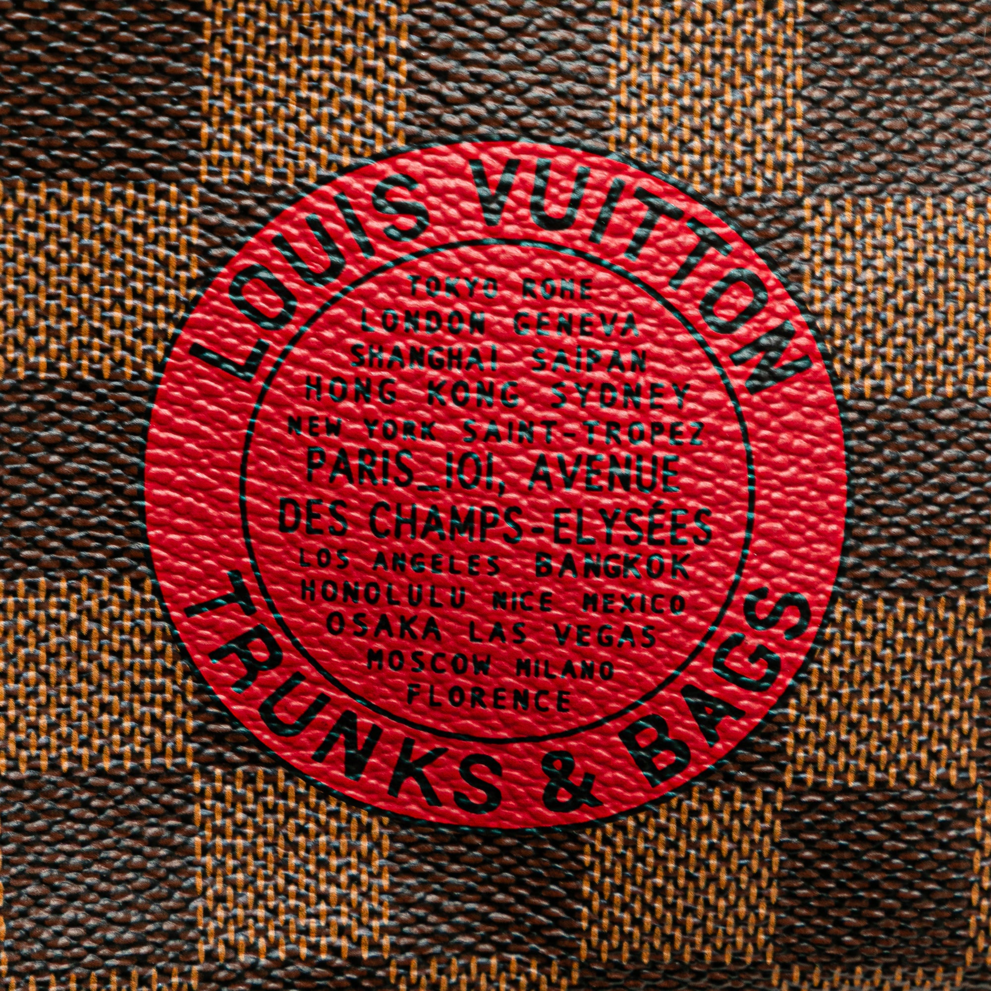 Louis Vuitton | Pre-Owned Damier Ebene Trunks and Bags Mini Pochette Accessoires - II | Brown