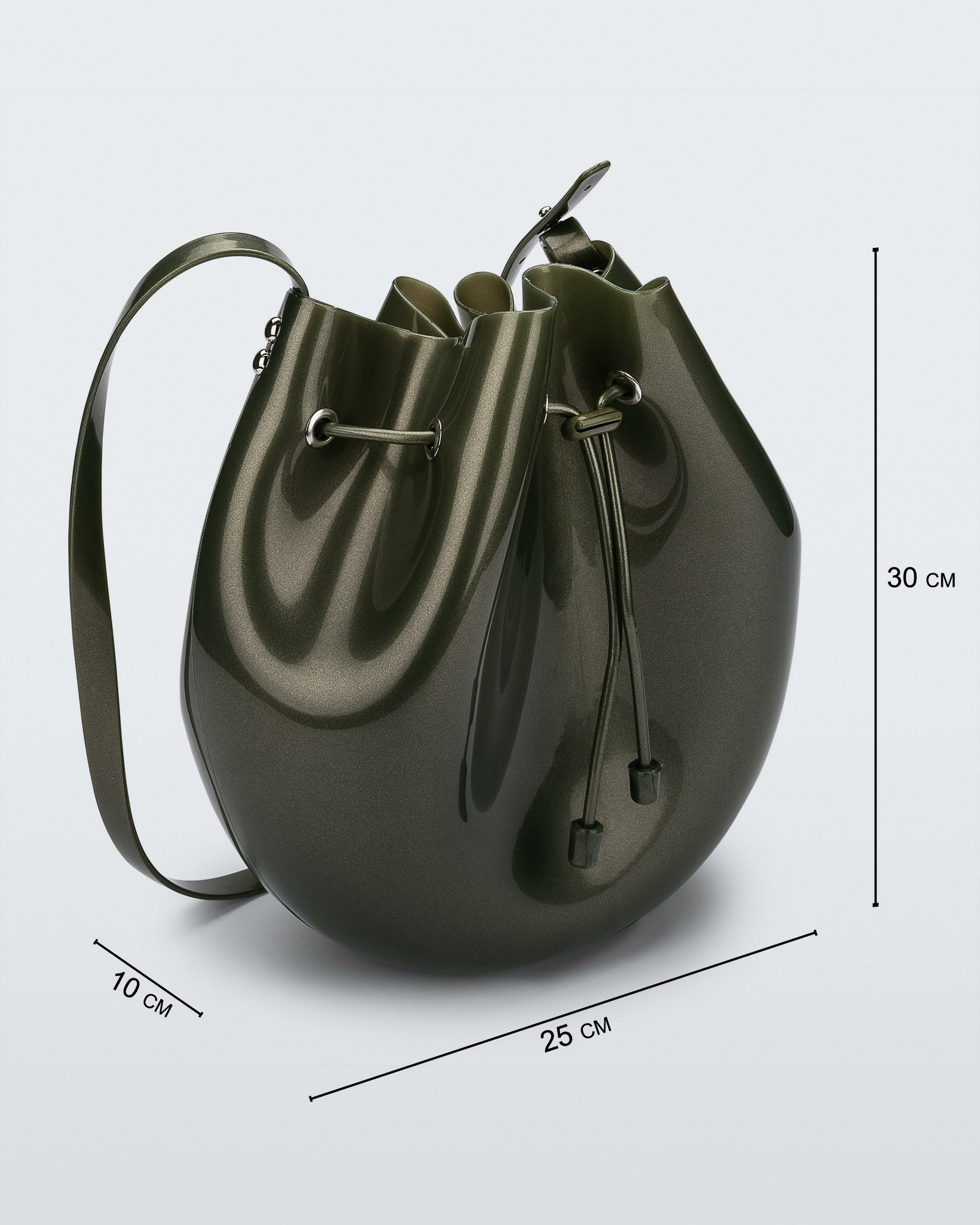 Sac Bag | Metallic Green