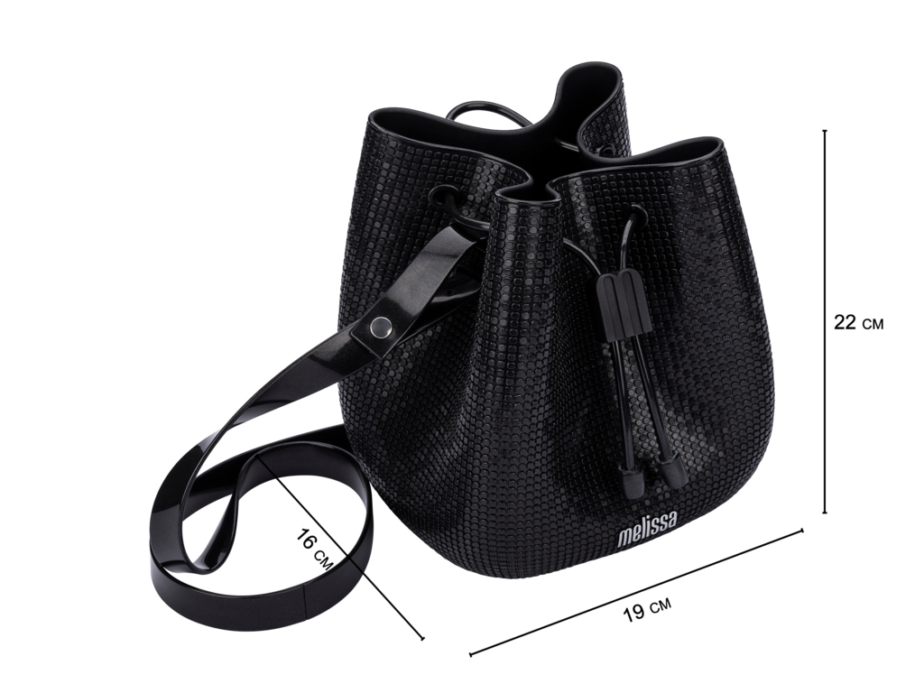 Womens | Lux Bag | Metallic Black
