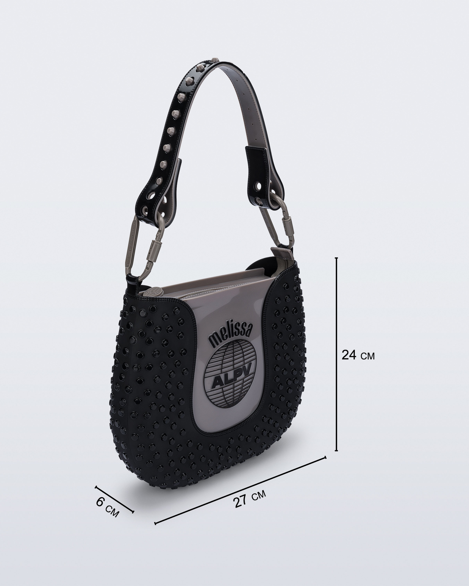 Womens | Nina and Alexandre Pavao Bag | Black/Grey