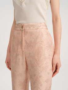 Straight Leg Pants | Beige
