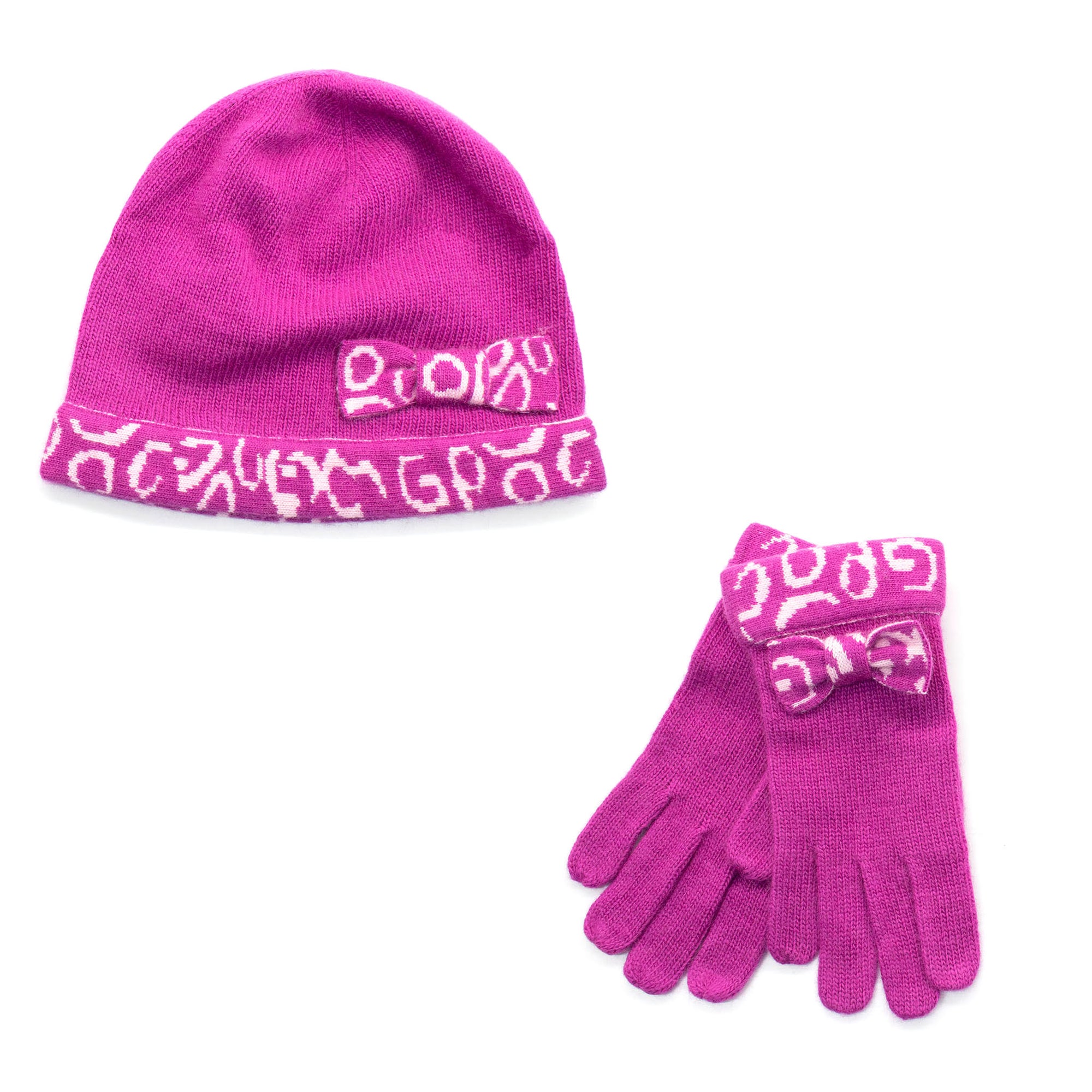 Kids | Hat And Gloves Set | Very Berry