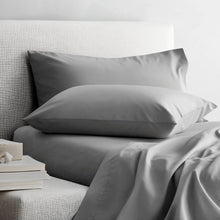 Luxe Australian Sateen Sheet Set | Twin | Concrete Gray