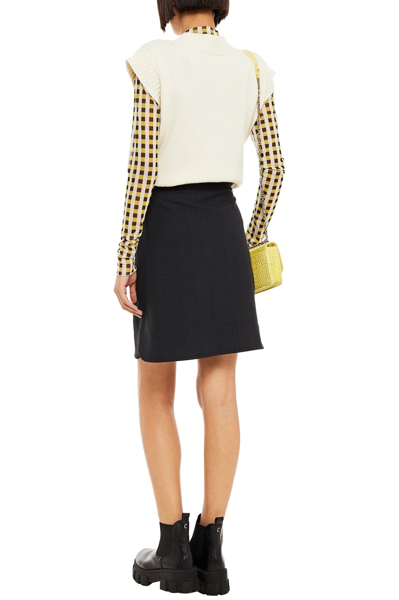 Women | Ganni | Mini Skirts | Anthracite
