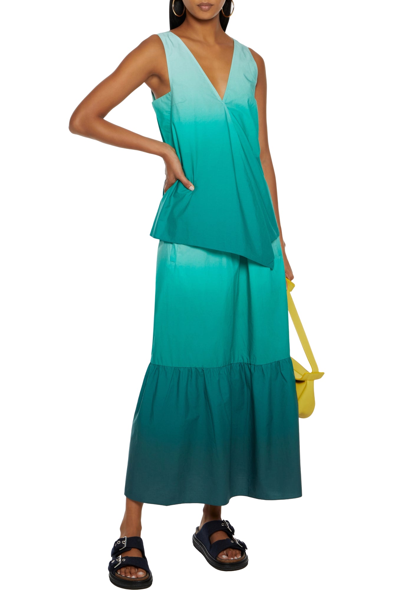 Women | Tibi | Midi Skirts | Teal