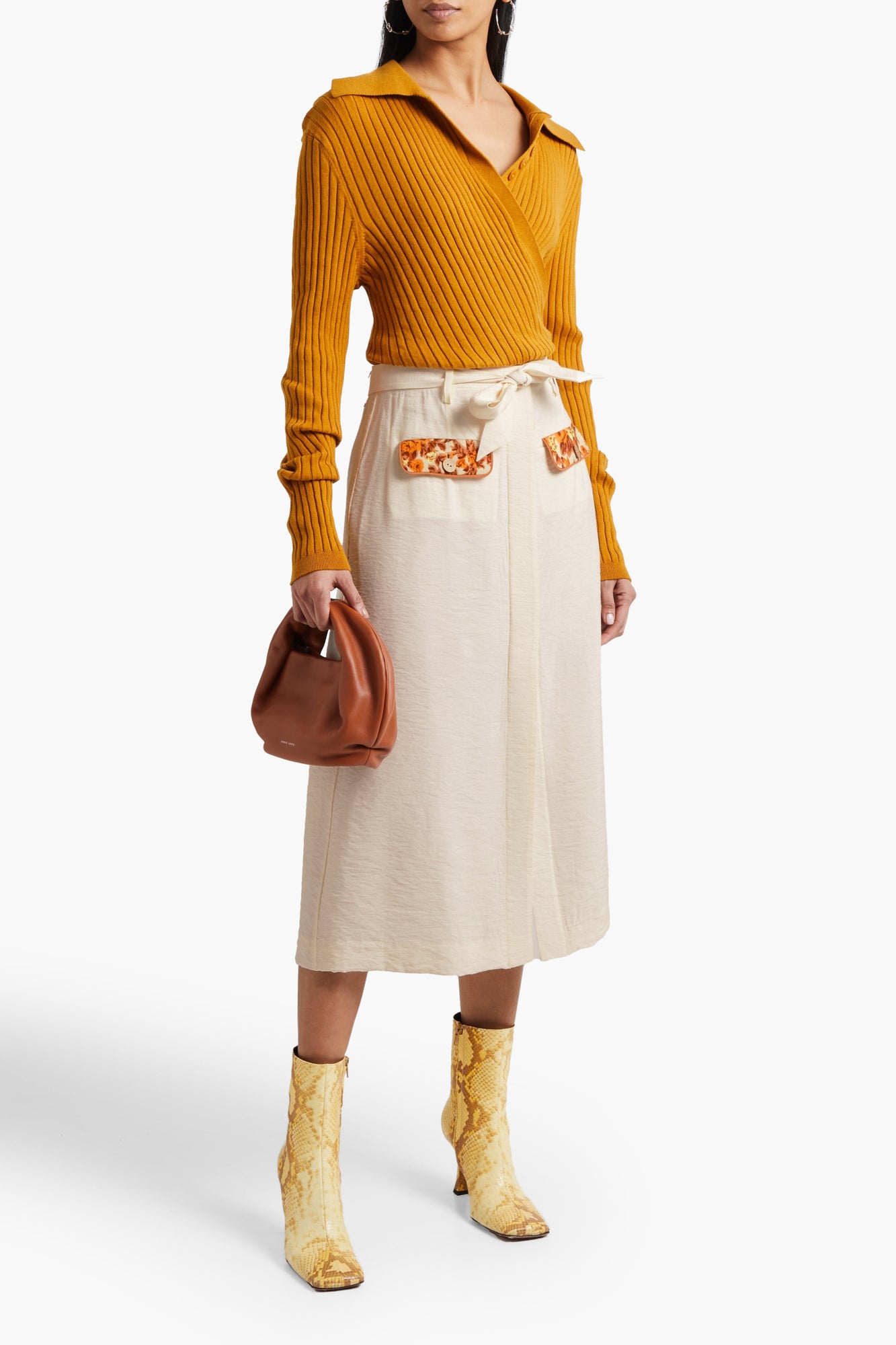 Women | Simkhai | Midi Skirts | Cream