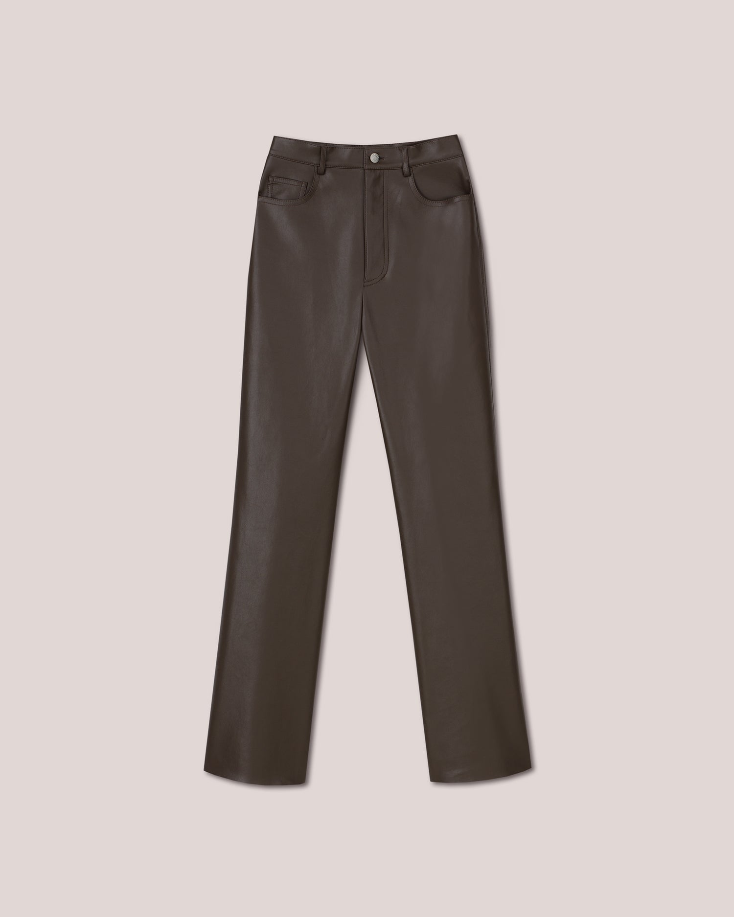 Camma Straight Leg Trousers | Shiitake