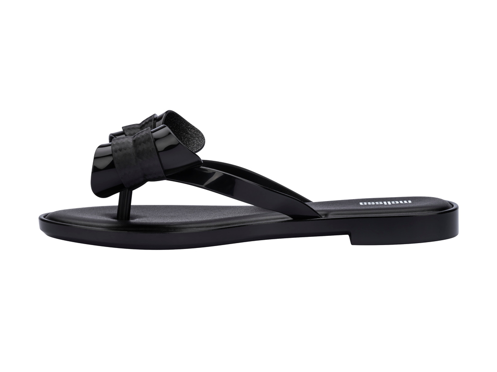 Womens | Slim V Flip Flop | Black