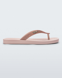 Womens | Sun Long Beach II Flip Flop | Light Pink/Glitter Pink