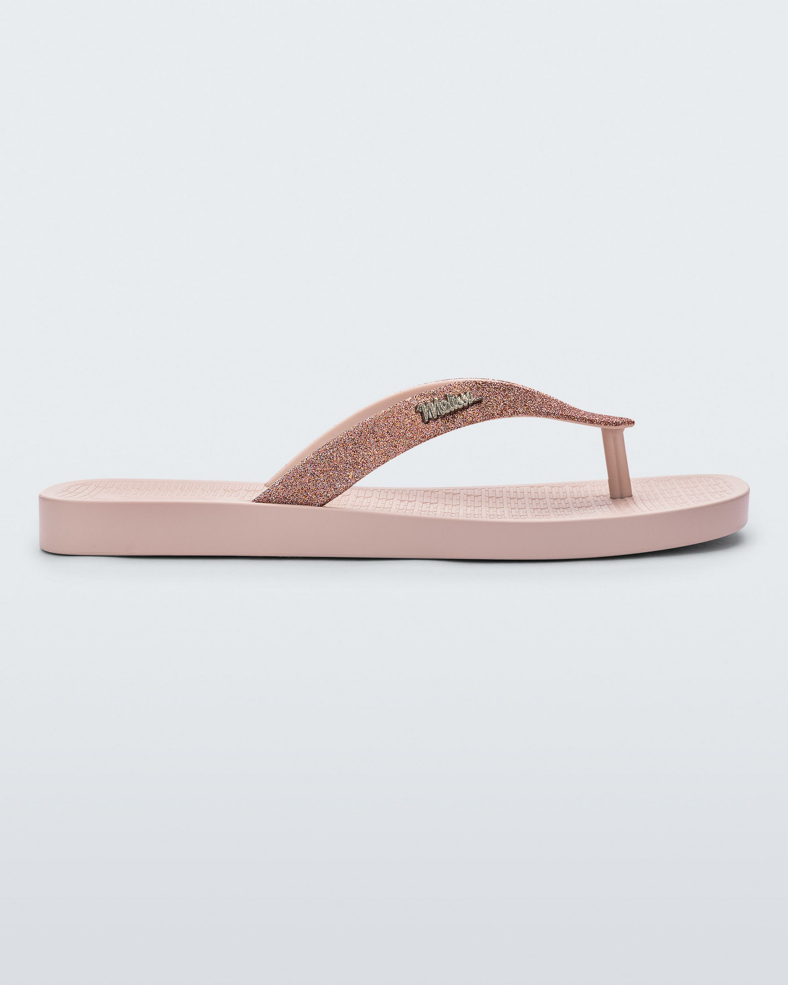 Womens | Sun Long Beach II Flip Flop | Light Pink/Glitter Pink