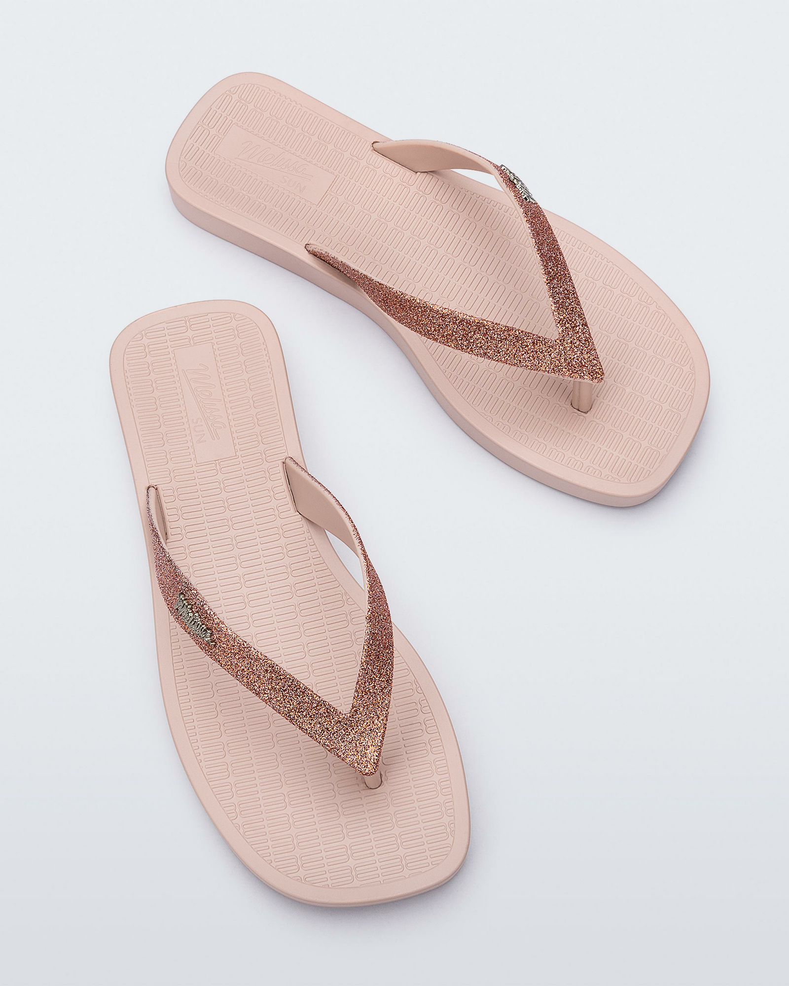 Womens | Sun Long Beach II Flip Flop | Light Pink/Glitter Pink
