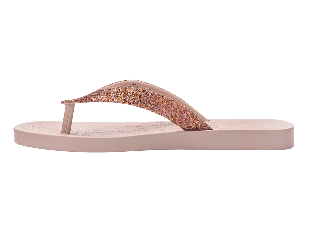 Womens | Sun Long Beach II Flip Flop | Light Pink/Glitter Pink