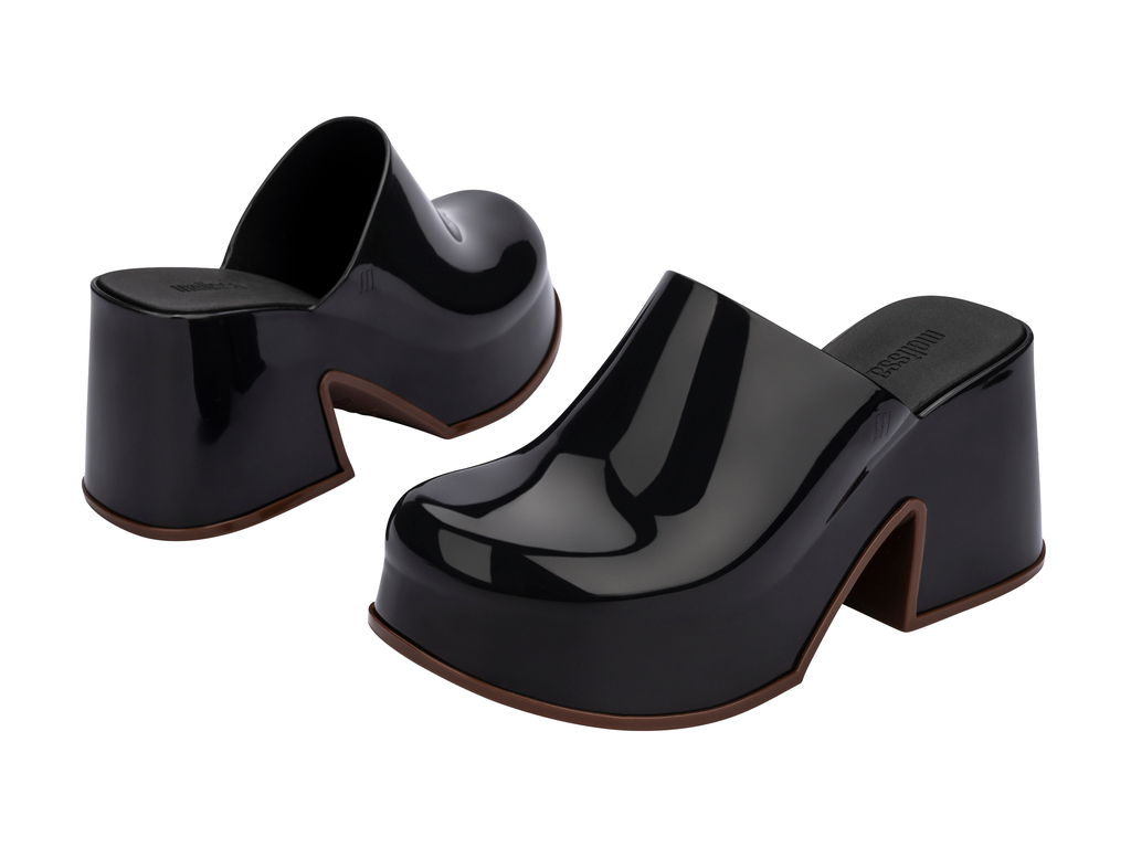 Mia Heel | Black/Brown