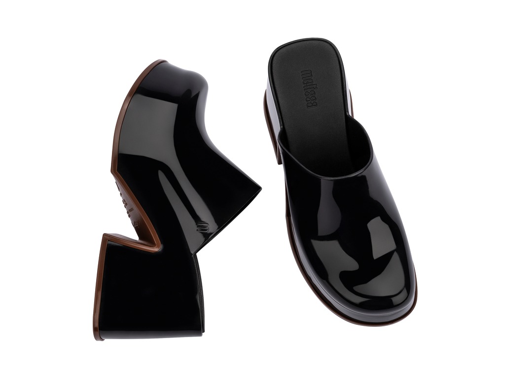 Mia Heel | Black/Brown