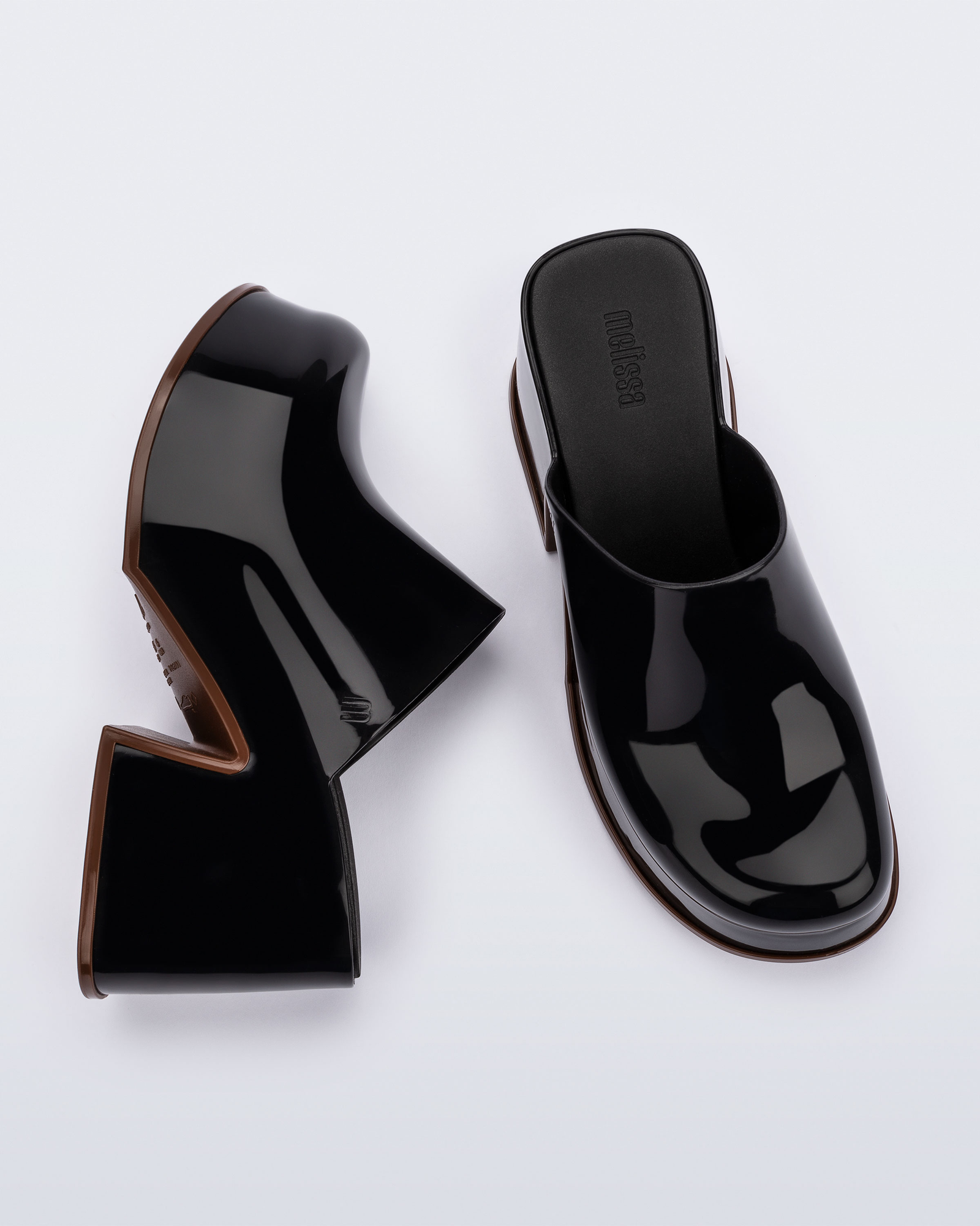 Mia Heel | Black/Brown