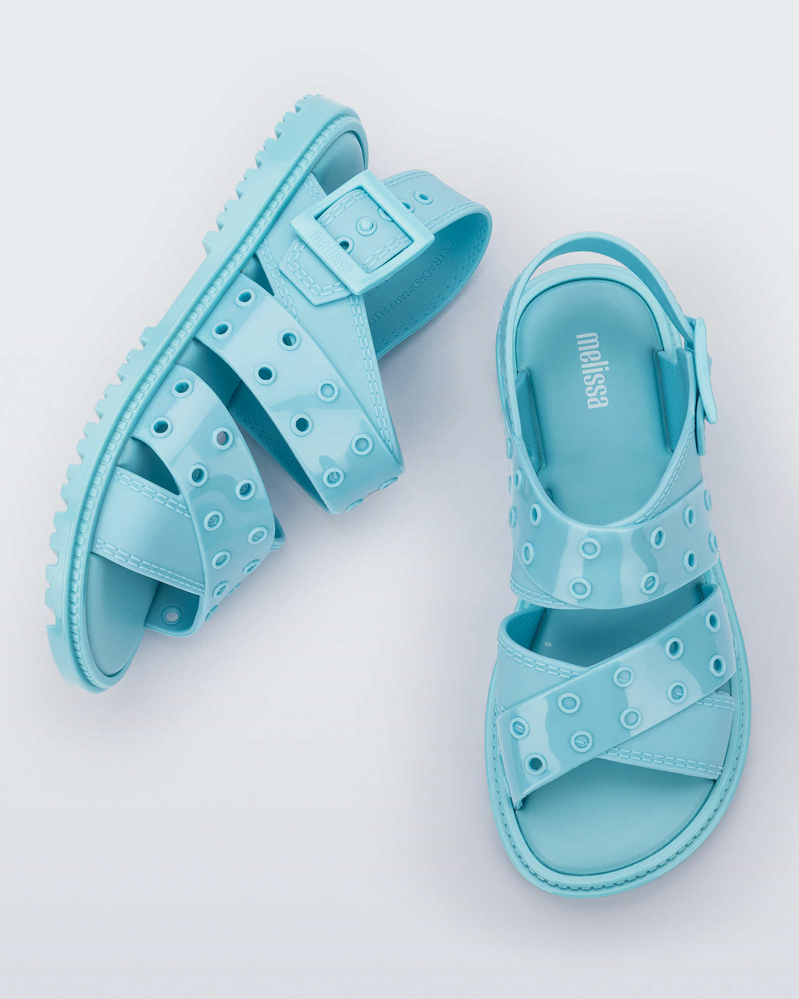 Melissa Lock Sandal | Blue