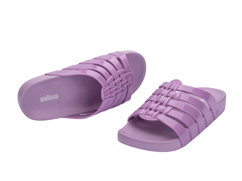 melissa Cozy Platform Slide in Pink | Melissa Shoes US