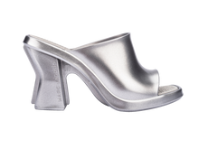 Womens | Melissa and Marc Jacobs Mule | Silv/Grey