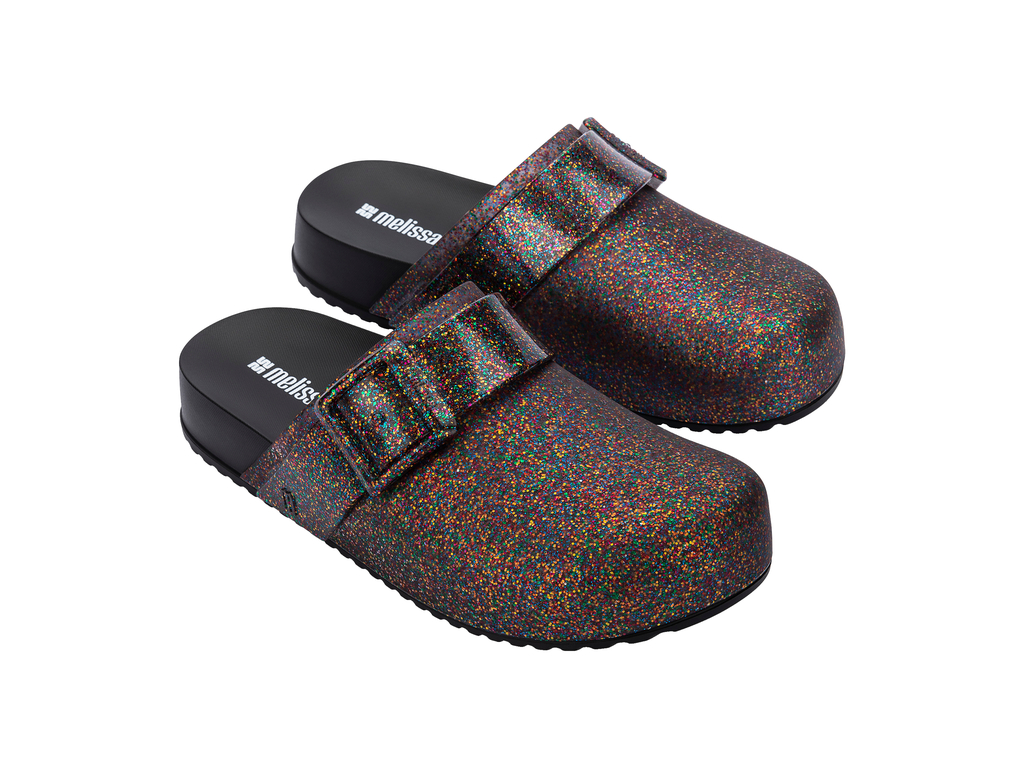 Womens | Cozy Clog | Mixed Glitter Glass