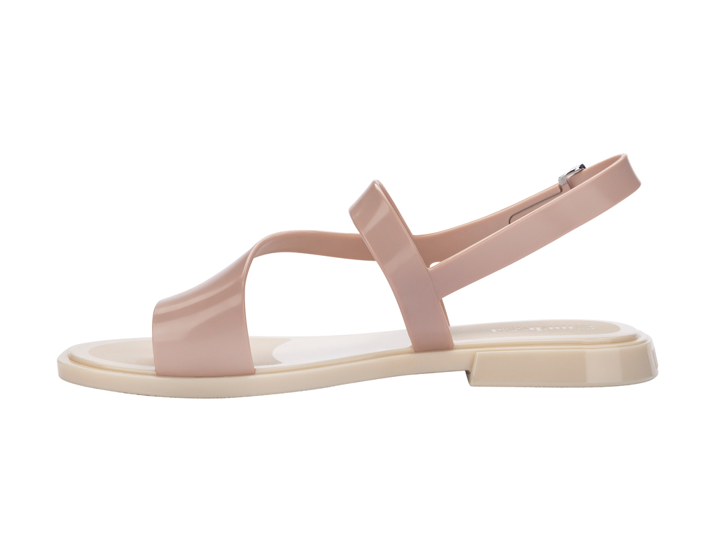 Cassie Sandal | Beige/Pink