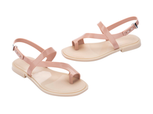 Cassie Sandal | Beige/Pink
