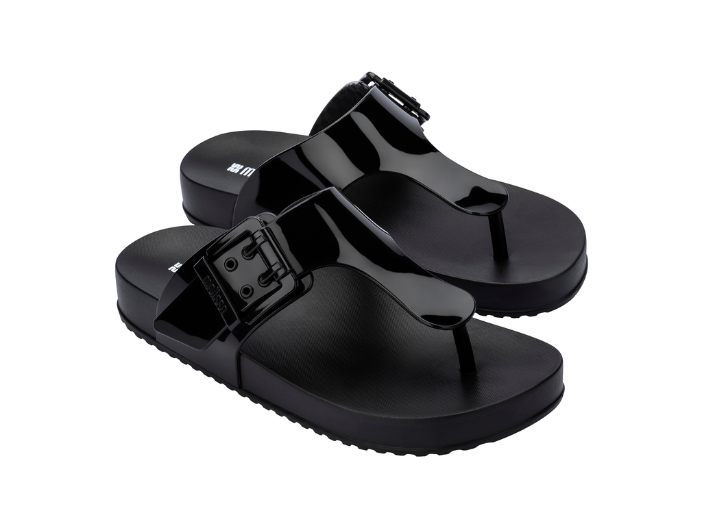 Melissa Cozy Flip Flop | Black