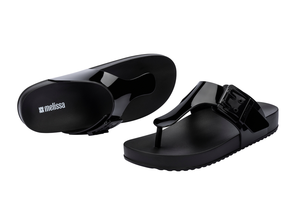 Melissa Cozy Flip Flop | Black