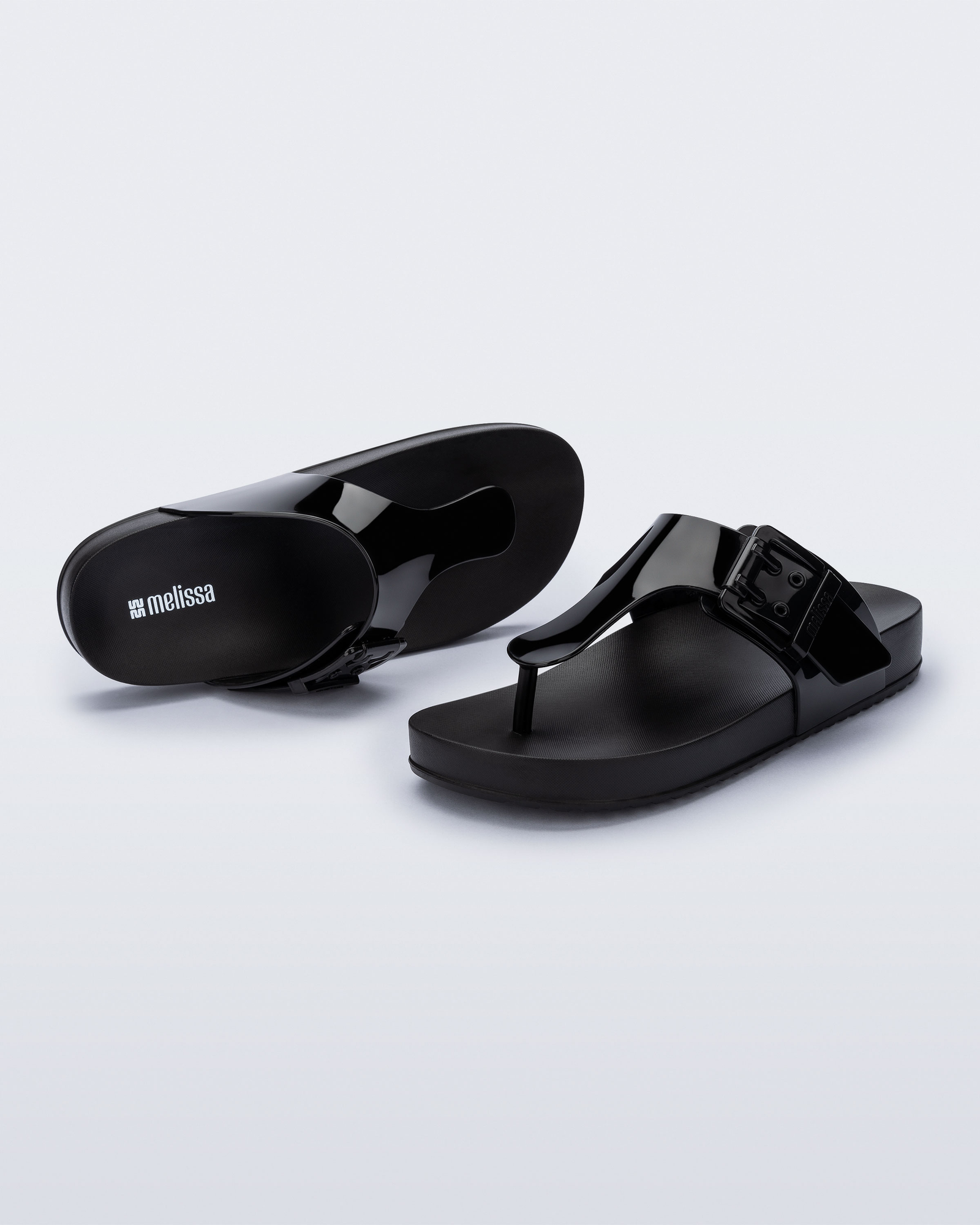 Melissa Cozy Flip Flop | Black