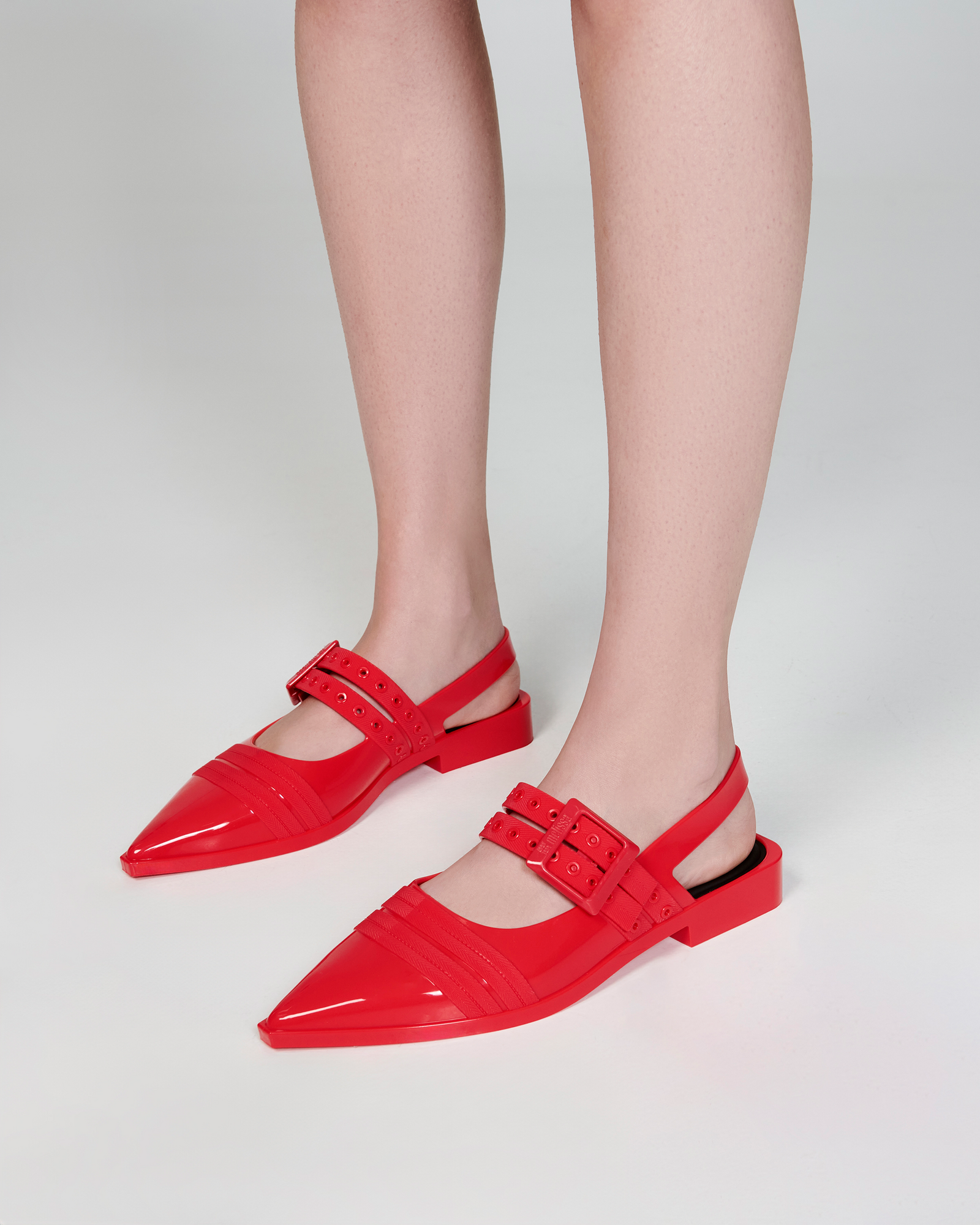 Melissa | Womens | Ladylike Ballerina | Red/Black