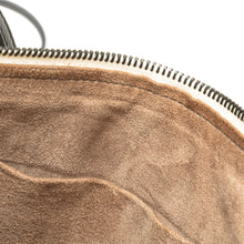 Bottega Veneta | Pre-Owned Nappa Intrecciato Check Grommet Palio Crossbody | White/Black