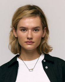 Pebble Necklace | Silver-Plated on Brass