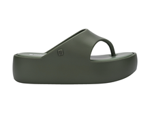 Melissa Free Platform Thong | Green
