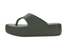Melissa Free Platform Thong | Green