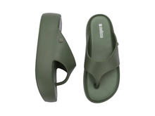 Melissa Free Platform Thong | Green