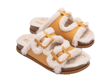 Cozy Warm Slide | Brown/Beige