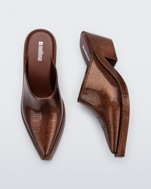 Womens | Texas Mule | Bronze Glitter