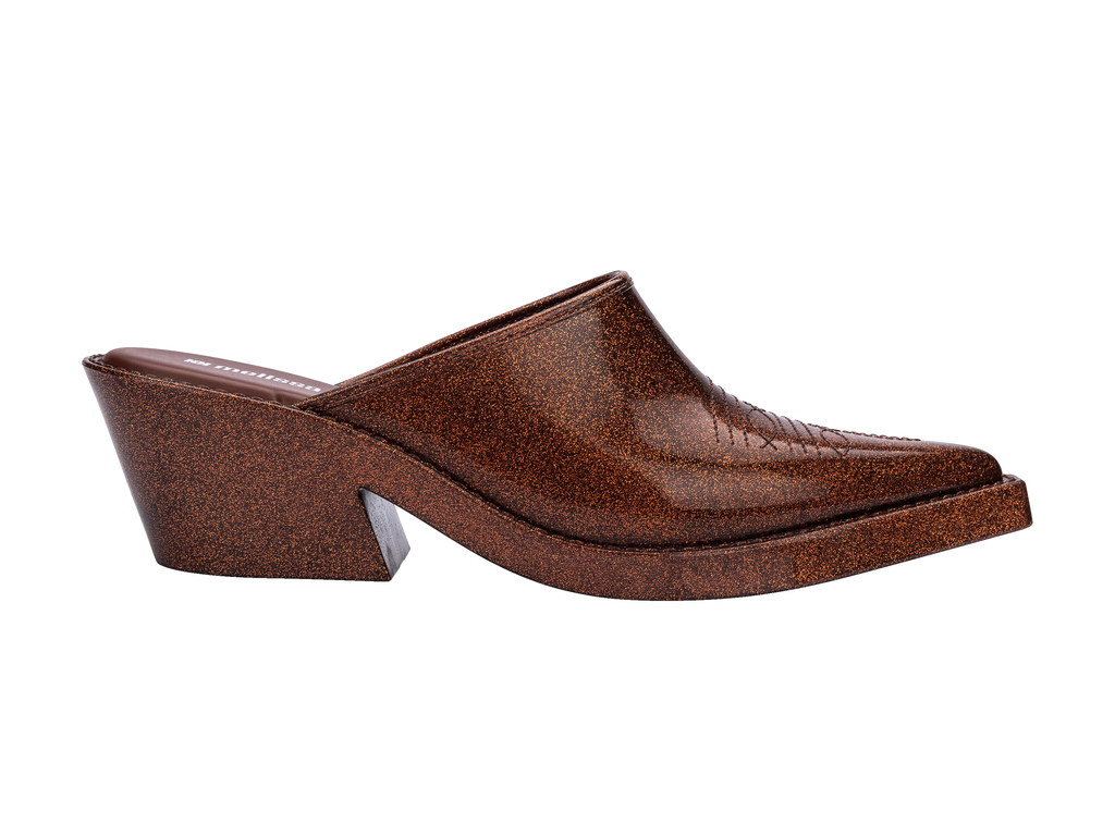 Womens | Texas Mule | Bronze Glitter