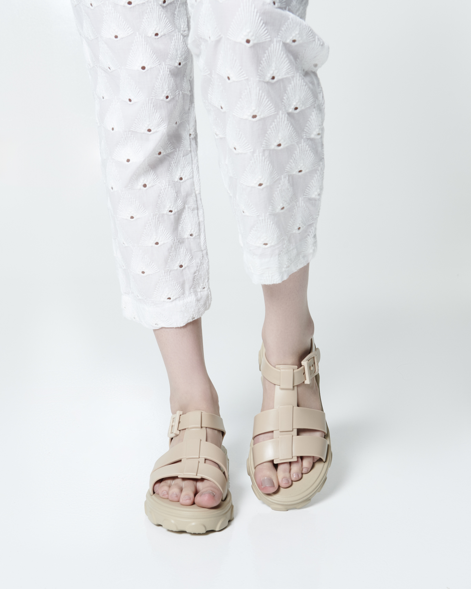Womens | Ella Sandal | Beige
