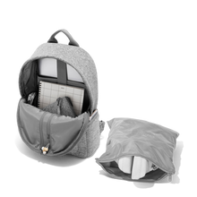 Dakota Backpack | Heather Grey | Neoprene | Medium