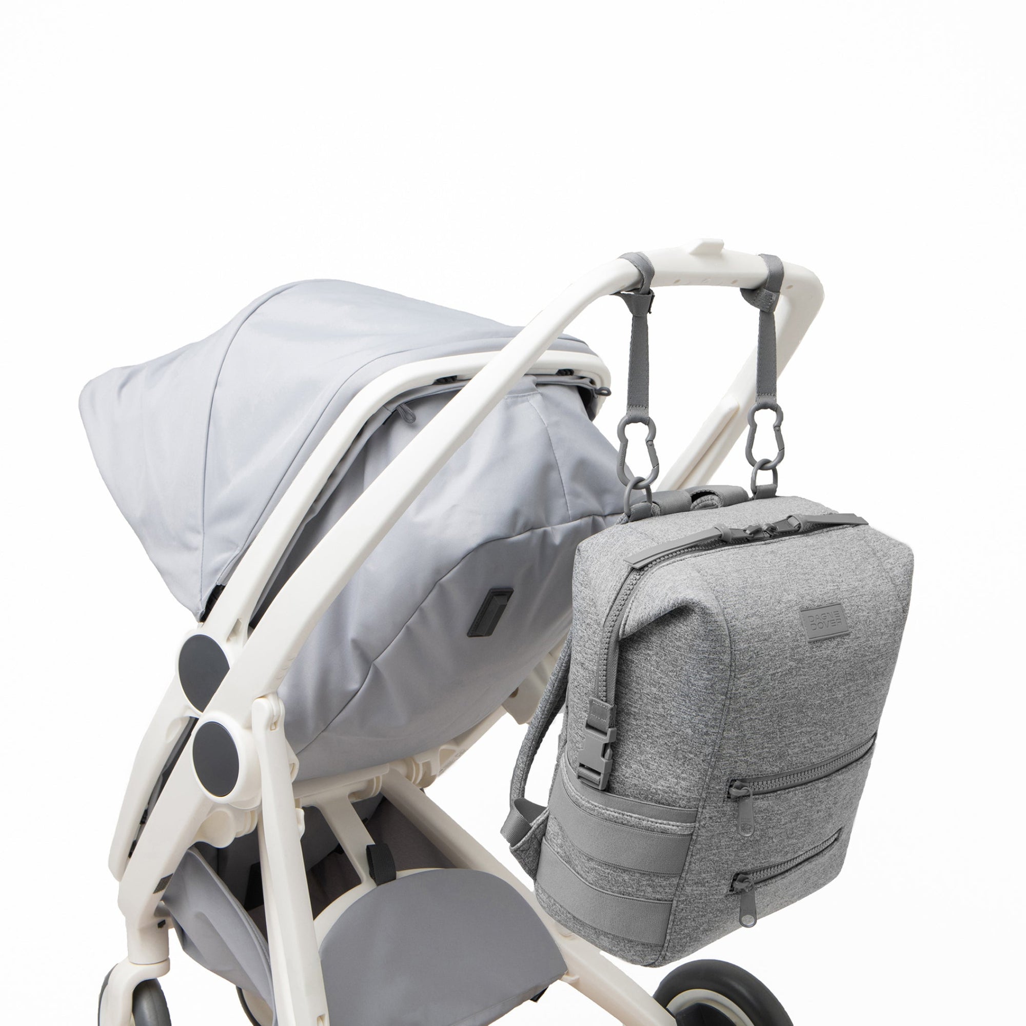 Indi Diaper Backpack | Heather Grey | Neoprene | Large