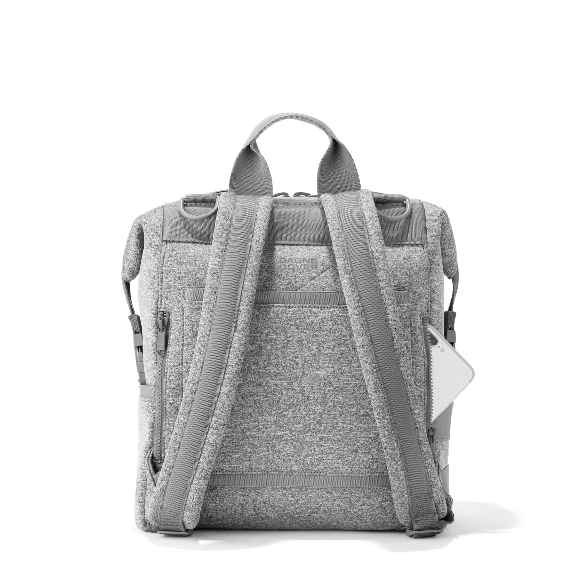 Indi Diaper Backpack | Heather Grey | Neoprene | Medium