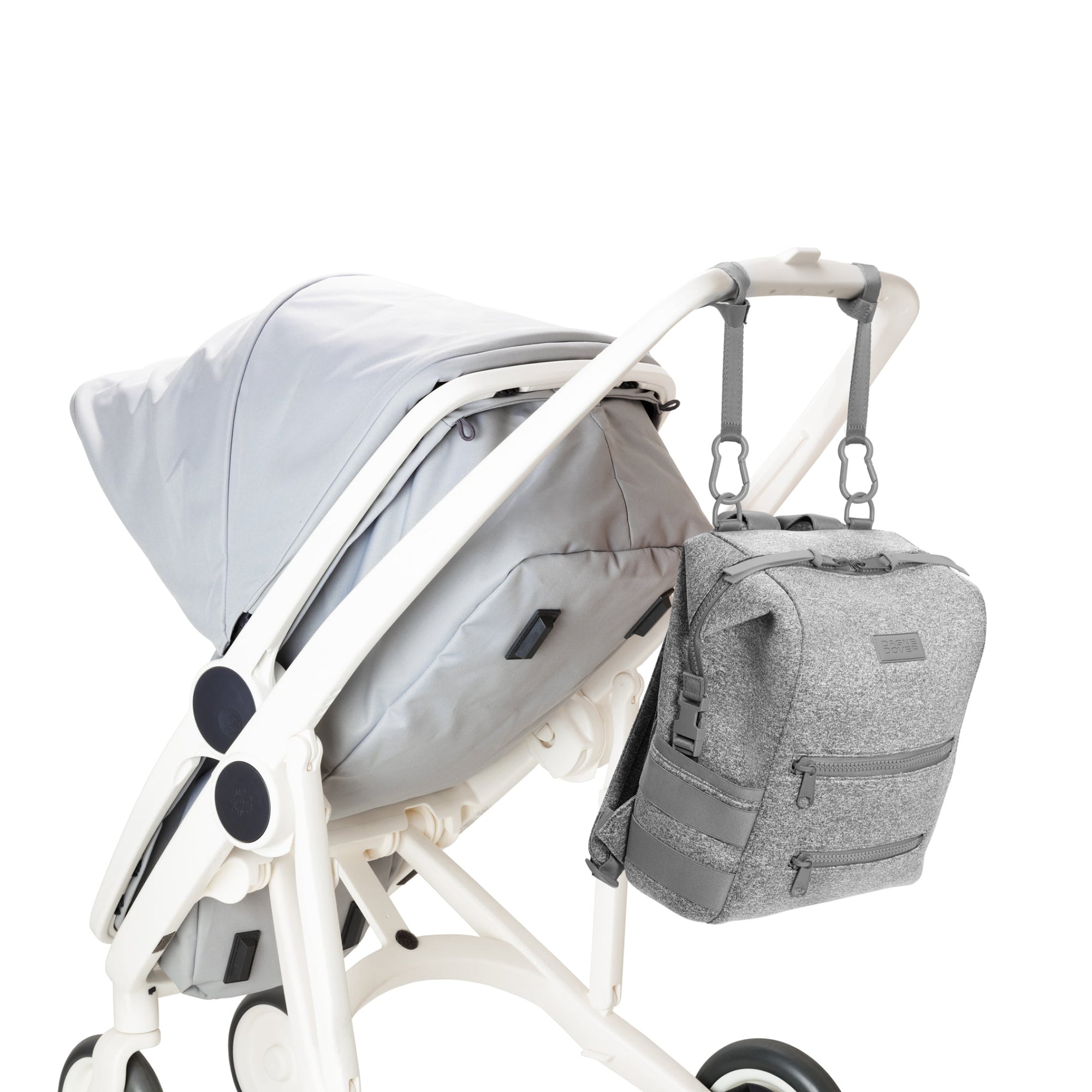 Indi Diaper Backpack | Heather Grey | Neoprene | Medium