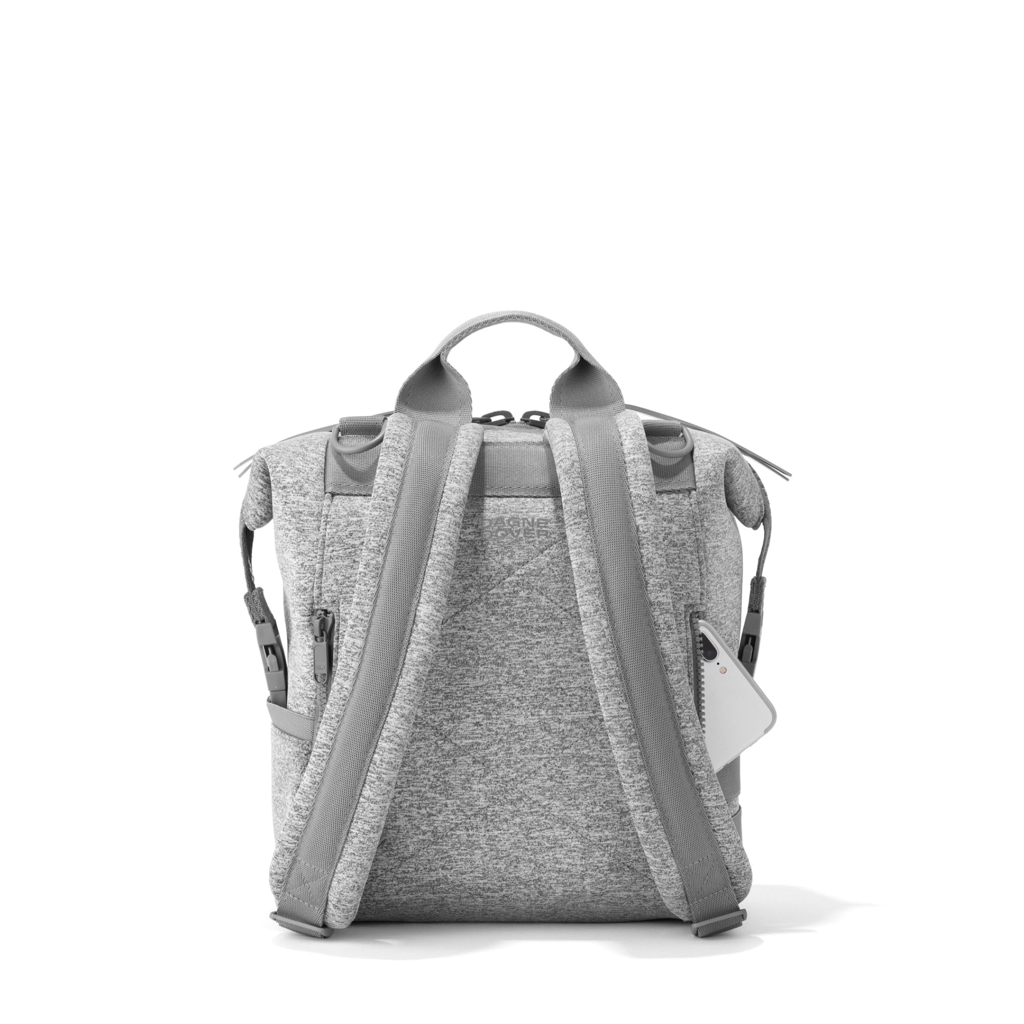 Indi Diaper Backpack | Heather Grey | Neoprene | Small