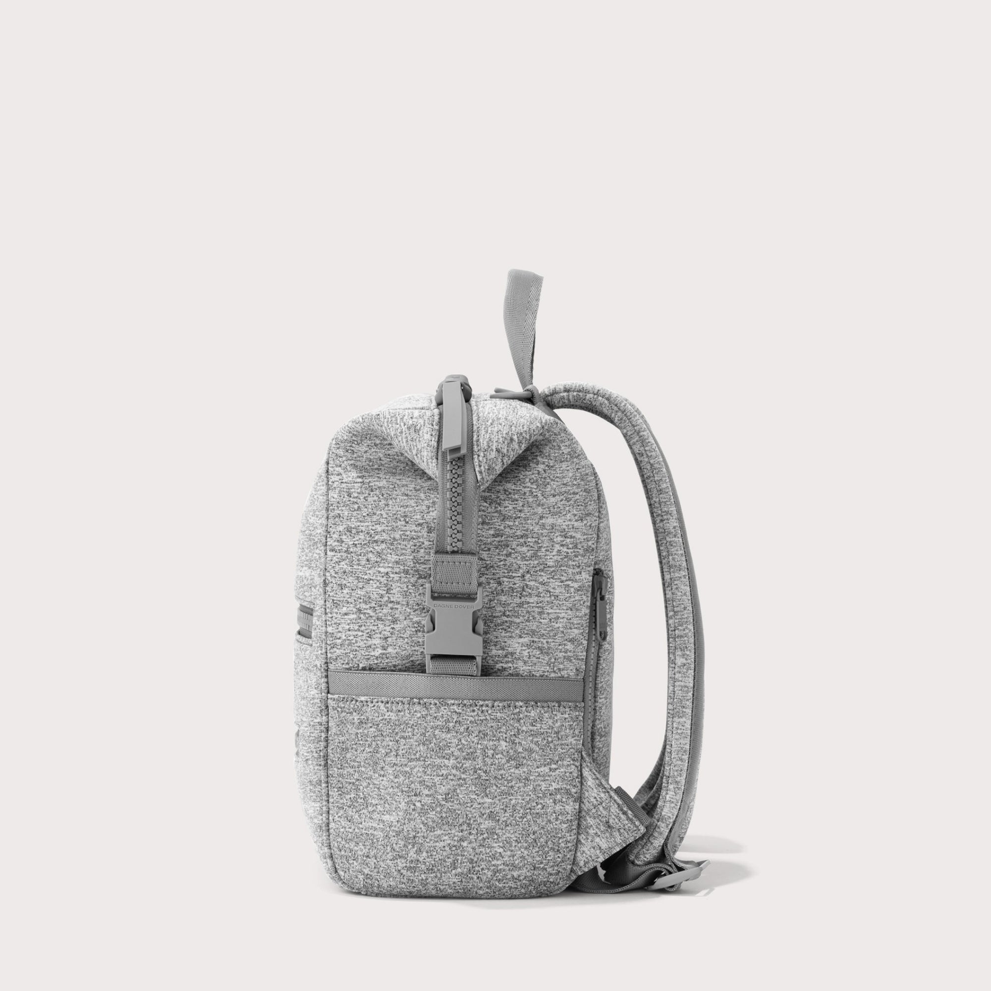 Indi Diaper Backpack | Heather Grey | Neoprene | Small