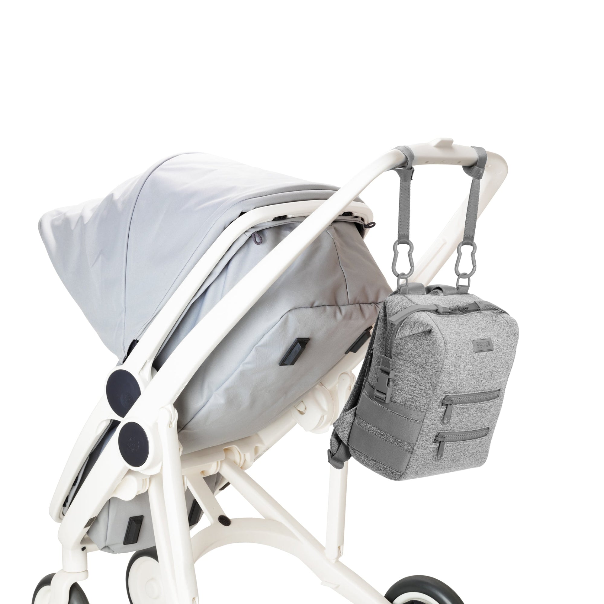 Indi Diaper Backpack | Heather Grey | Neoprene | Small