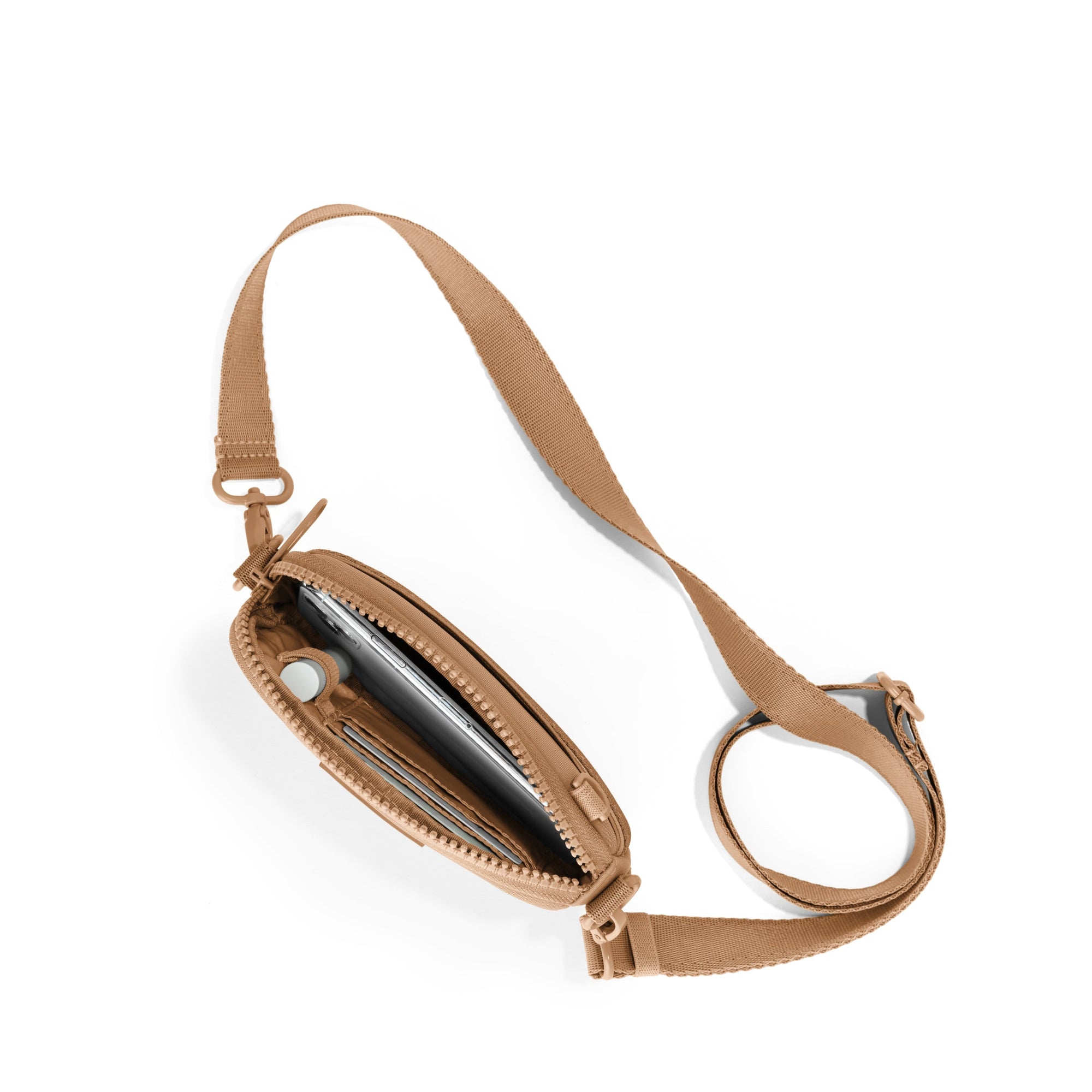 Mara Phone Sling | Camel | Neoprene | One Size