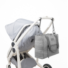 Wade Diaper Tote | Heather Grey | Neoprene | One Size