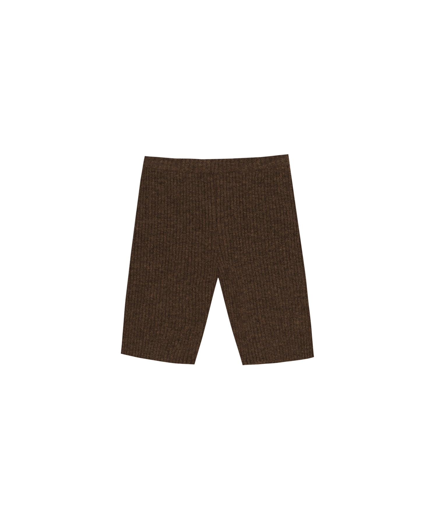 Siu Knit Biker Shorts | Brown