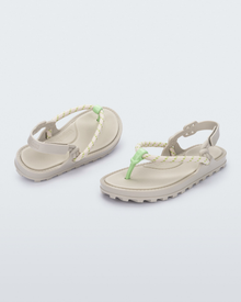 Bond Sandal | Beige/Green