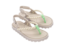 Bond Sandal | Beige/Green